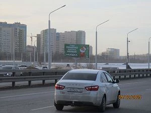 Уфа-Затон, Автодорога М-7 «Волга», км 1333 + 450, справа по ходу километража